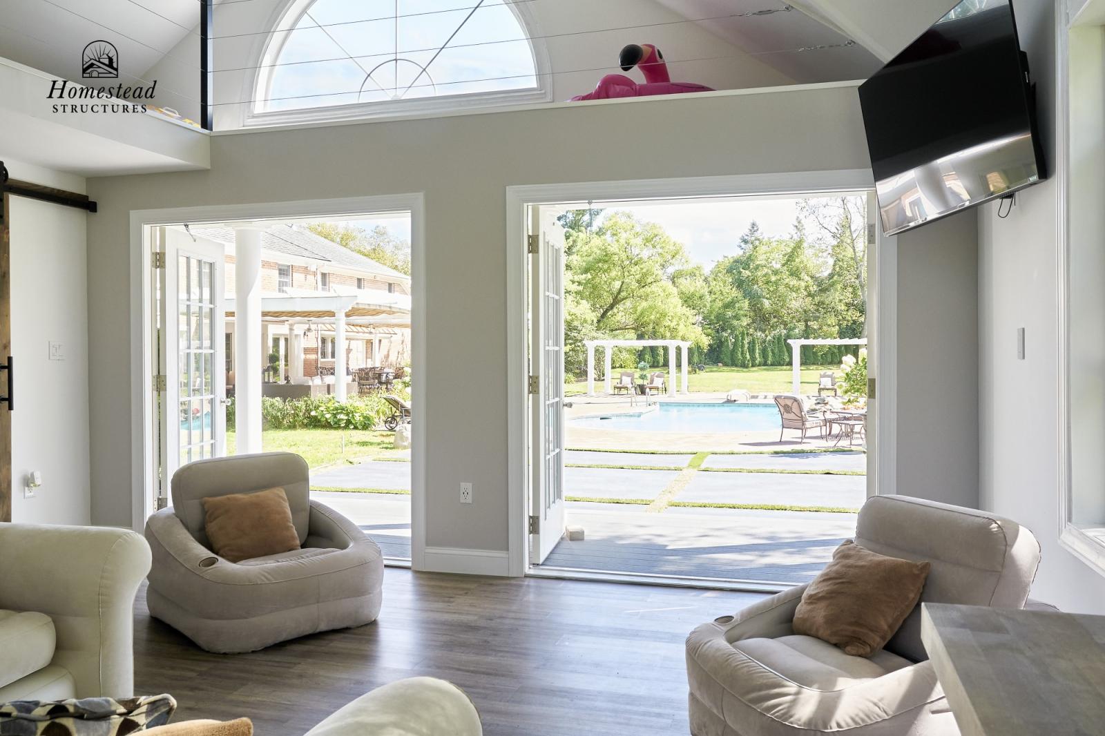 Yiachos Pool House Long Island, NY Homestead Structures